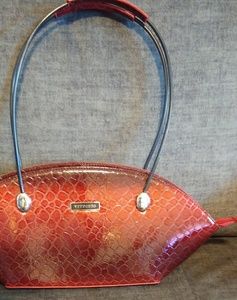 Vittario burgundy purse